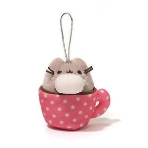 Pusheen Hot chocolate ornament